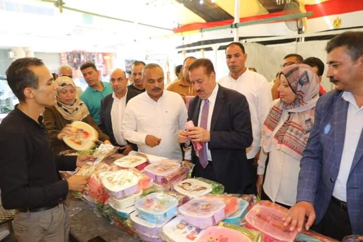 محافظ المنوفية يفتتح معرض 