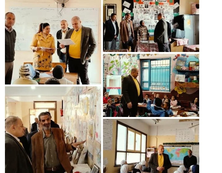 زيارة مفاجئة لخمس مدارس بقفط