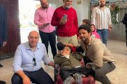 مؤسسة تطبيق سند تُحقق حلم البطل الصغير ياسين بلقاء أسطورة الكرة العربية محمود الخطيب