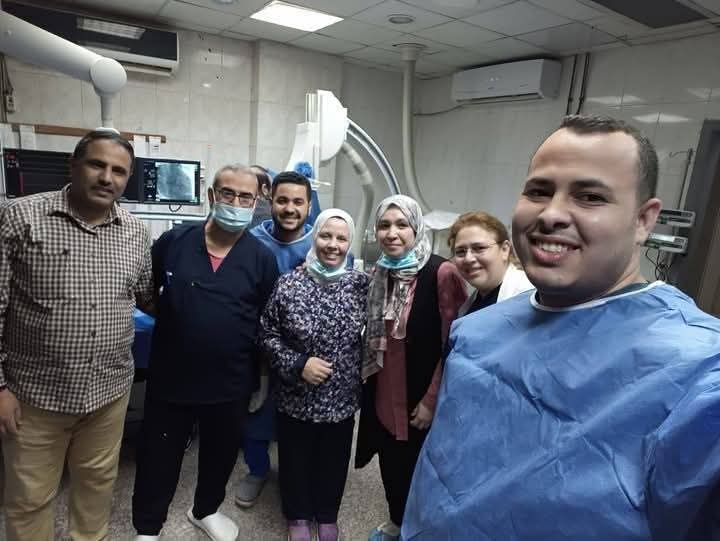 قسطرة قلبية ناجحة لطفلتين فلسطينيتين بمستشفيات جامعة المنوفية