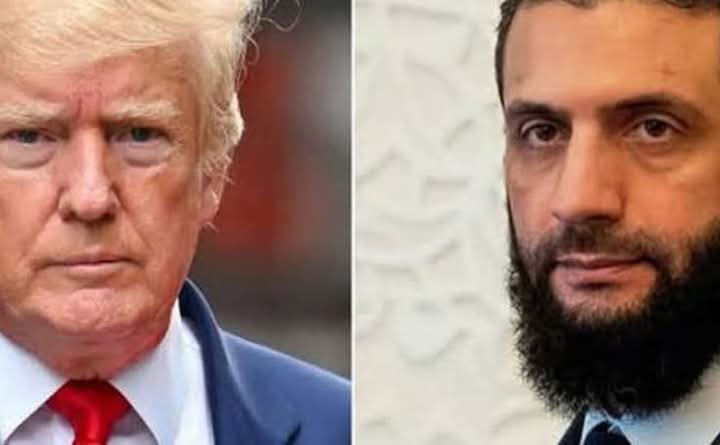 قبل التوجه لقطر .. ترامب يلتقى أحمد الشرع فى الرياض