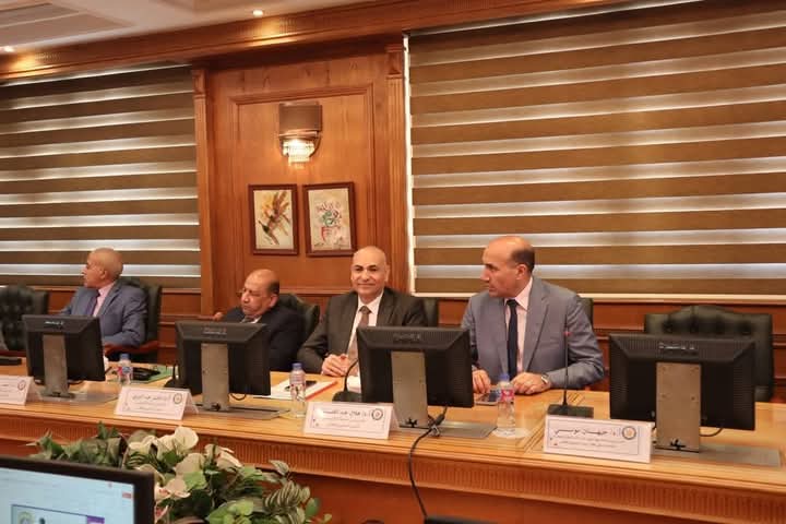 نائب رئيس جامعة المنوفية يشارك في اجتماع المجلس الأعلى لشئون التعليم والطلاب