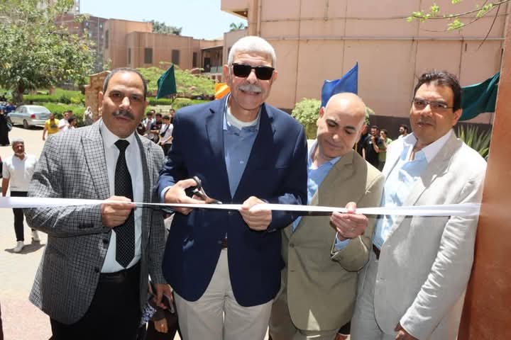 رئيس جامعة المنوفية يفتتح مسجد كلية الزراعة بعد تجديده