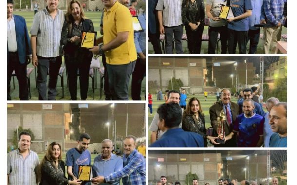 حزب الشعب الجمهوري يكرم رموز الرياضة في نجع حمادي