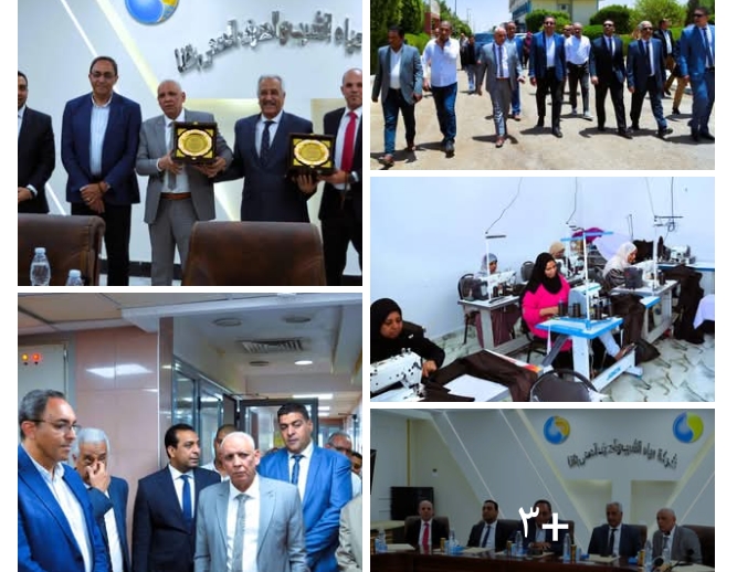 بجهود ذاتية.. محافظ قنا يتفقد مركز تدريب العاملين على إجراءات السلامة بشركة مياه الشرب