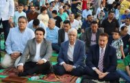 رئيس جامعة المنوفية ومحافظ المنوفية يؤديان شعائر صلاة عيد الأضحى وسط أهالي المحافظة بنادى جمهورية شبين