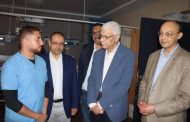 رئيس جامعة المنوفية يتفقد المستشفيات الجامعية ويهنئ العاملين بعيد الأضحى