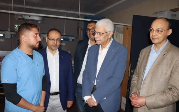 رئيس جامعة المنوفية يتفقد المستشفيات الجامعية ويهنئ العاملين بعيد الأضحى