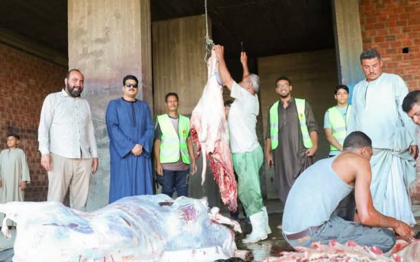 حزب الشعب الجمهوري بقنا يوزع لحومًا بلدية على الأسر الأولى بالرعاية في أول أيام عيد الأضحى