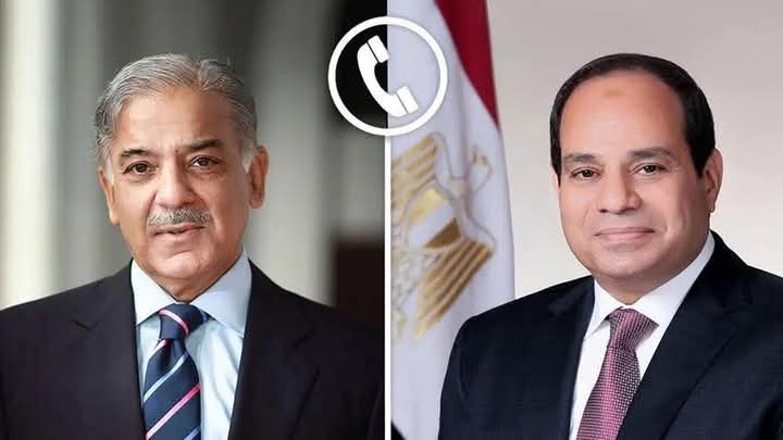 الرئيس السيسى يتلقى اتصالاً هاتفياً من رئيس الوزراء الباكستاني 