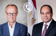 الرئيس السيسى يتصل هاتفيا بالمستشار الألمانى 