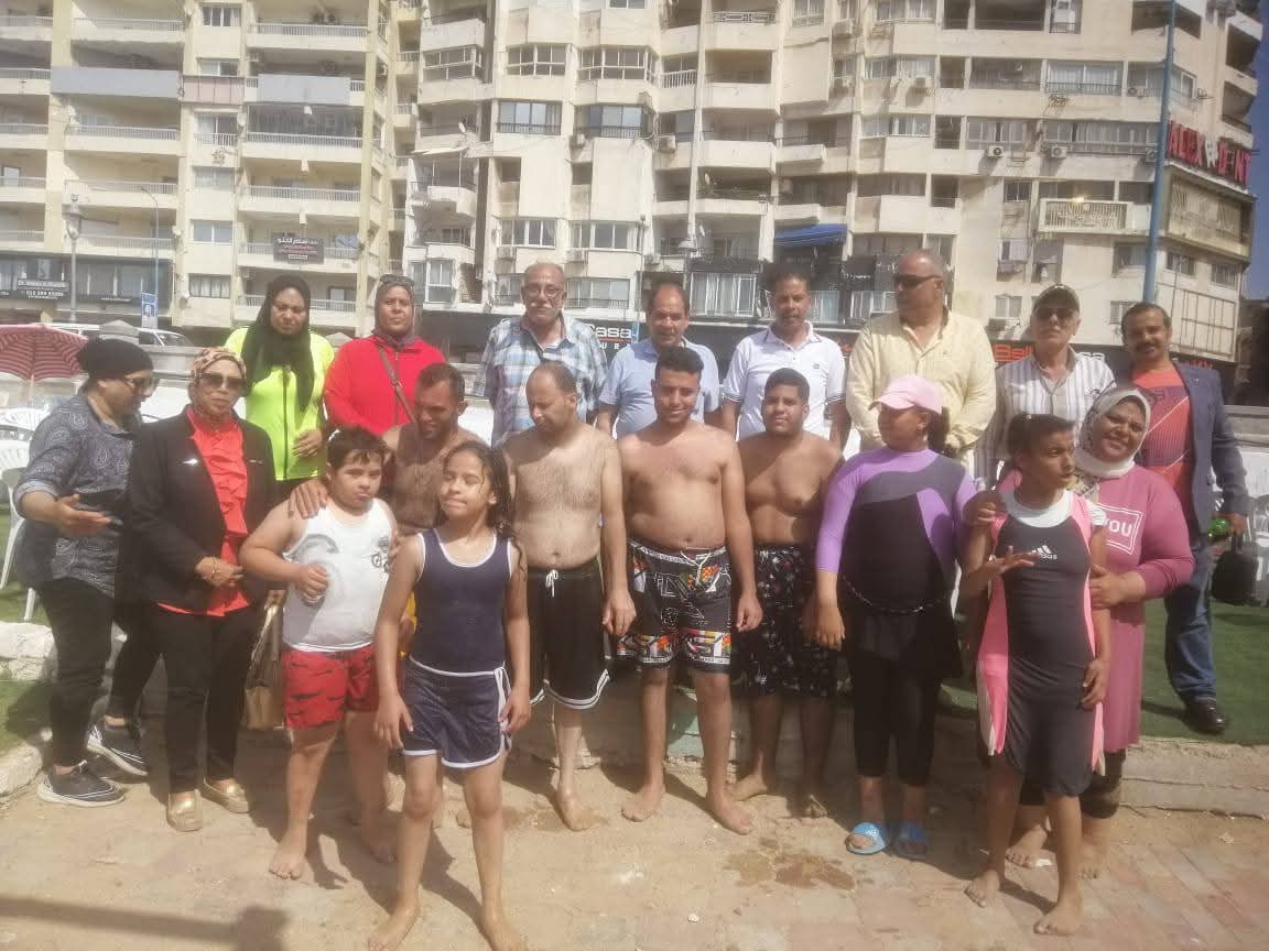 منظمة الضمير العالمي لحقوق الانسان بالاسكندرية تشارك حملتها من حقهم يفرحوا لذوي الهممم