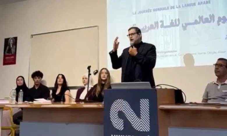 للعام الرابع :تدريس مادة الإسلاميات بجامعة رين الفرنسية مع الاستعانة بفكر المفكر العربي على محمد الشرفاء