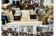 محافظ قنا يستقبل ممثلي الأحزاب ونواب البرلمان للتهنئة بعيد الأضحى