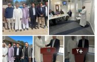 السفير حمدى صالح ممثل مؤسسة رسالة السلام بأمريكا يوضح رؤى المفكر العربي على الشرفاء لقيادات المركز الاسلامى فى لكسنجتون