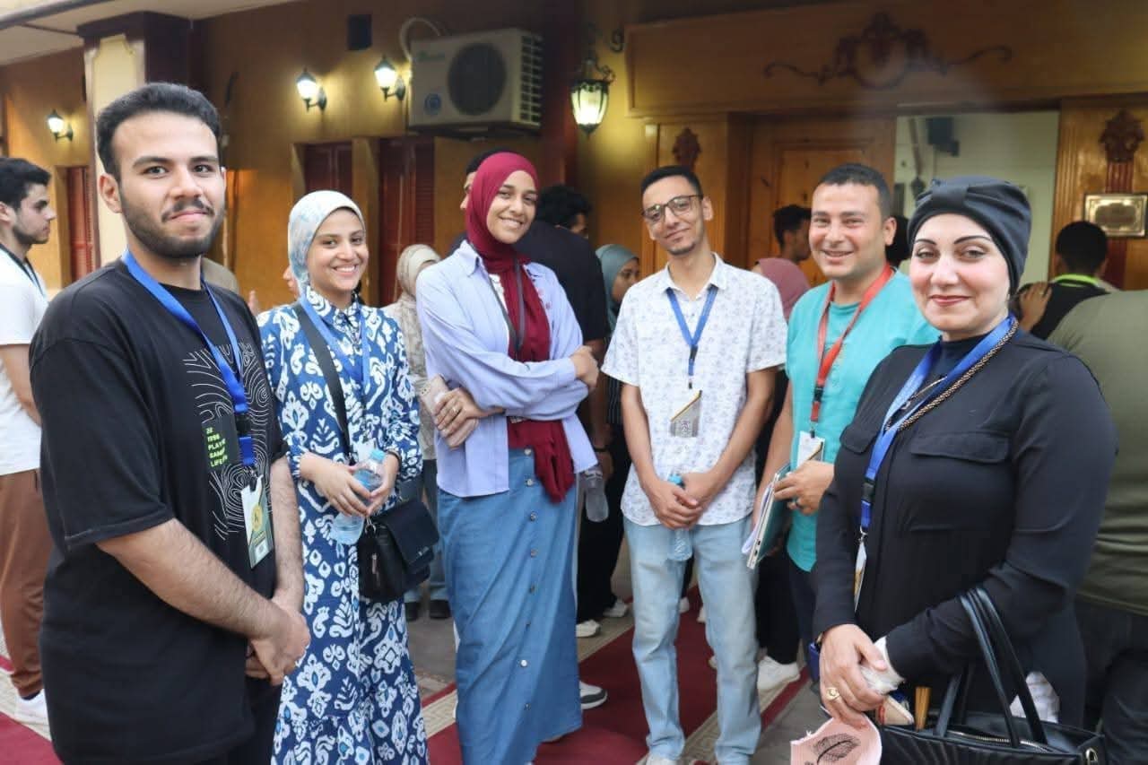 طلاب جامعة المنوفية تشارك في الملتقى الطلابي 