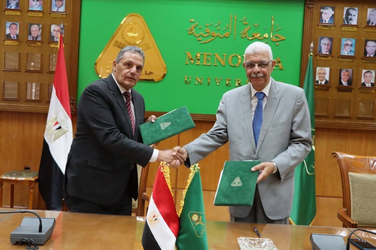 رئيس جامعة المنوفية يوقع بروتوكول تعاون لدعم المستشفيات والمراكز الطبية بقطاع الحماية المجتمعية بوزارة الداخلية