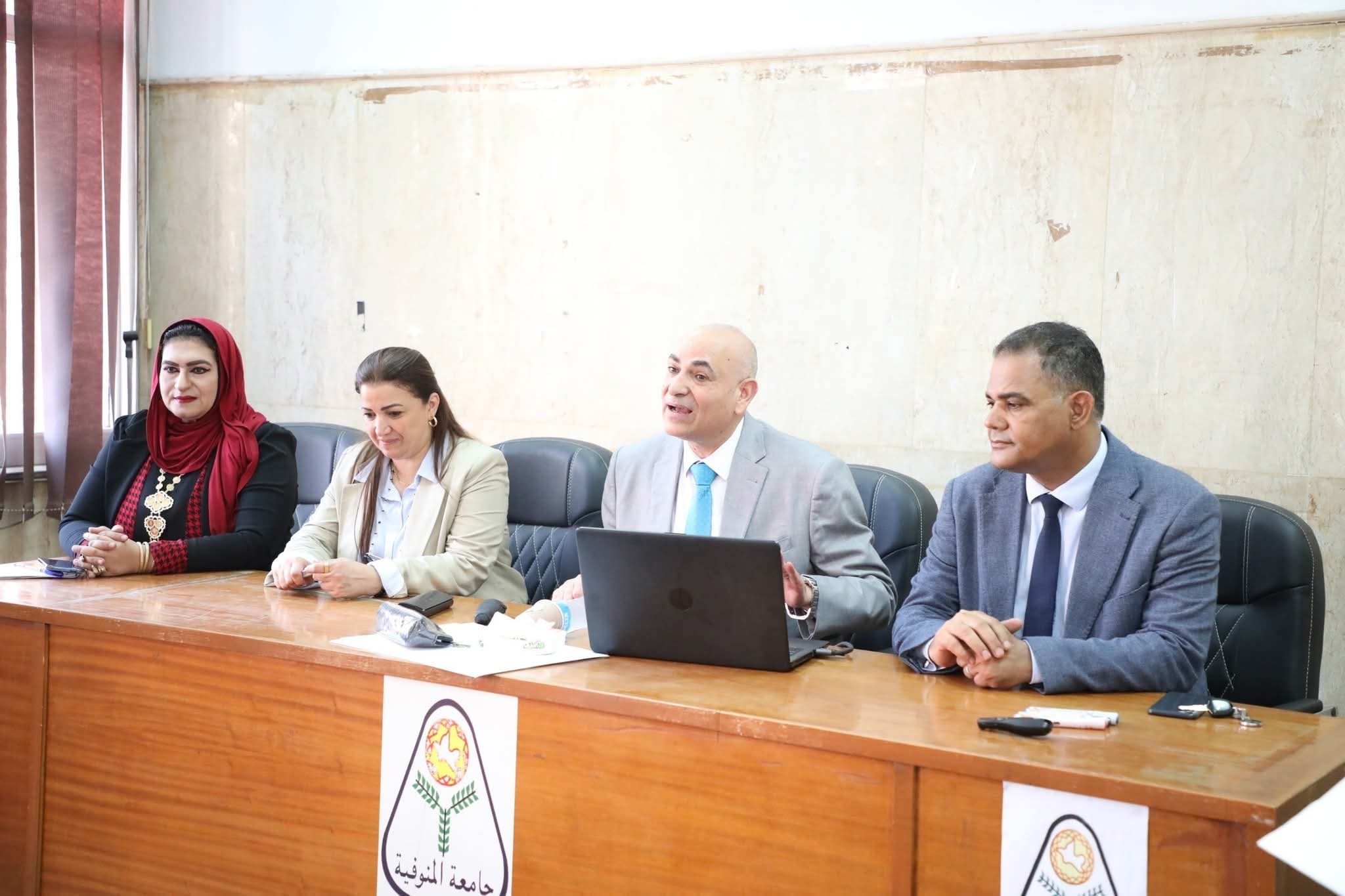 جامعة المنوفية تنظم برنامج تدريبي لمنسقي جائزة مصر للتميز الحكومي بالكليات