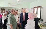 نائب رئيس جامعة المنوفية يتفقد مدينة العلوم للطالبات