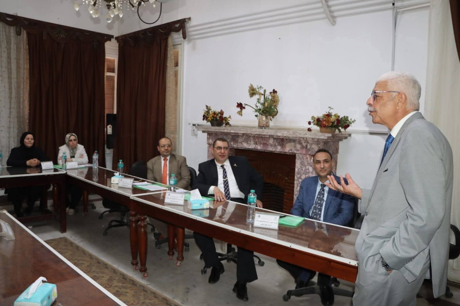 رئيس جامعة المنوفية يشارك في تأهيل القيادات الجامعية ضمن البرامج التدريبية بالمركز الدولي لتنمية قدرات أعضاء هيئة التدريس