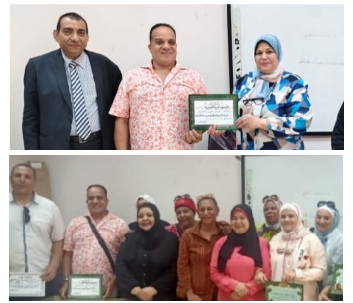 تكريمات مشرفة في إدارة جنوب الجيزة التعليمية