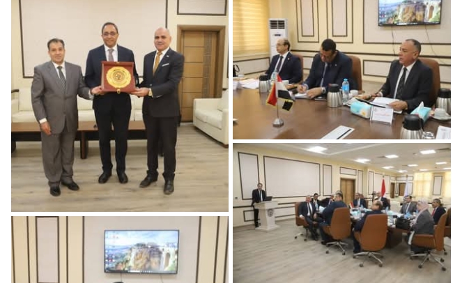 انعقاد اجتماع مجلس امناء جامعة جنوب الوادي الاهلية
