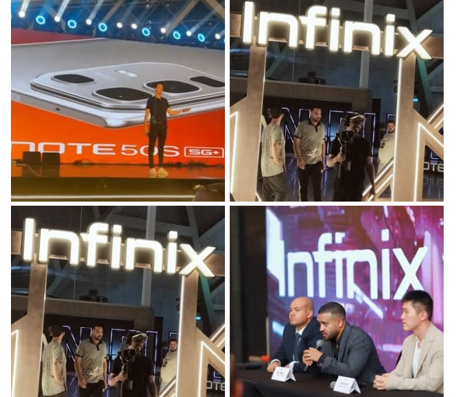 من المتحف المصري الكبير.. إنفينيكس تتألق بإطلاق سلسلة هواتف note 50S 5G و GT 30 Pro