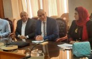 نائب رئيس الجامعة لشئون التعليم والطلاب يشهد تقييم ملفات جائزة مصر للتميز الحكومى بجامعه المنوفيه