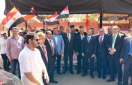 أمين الجبهة الوطنية بالجيزة يتجول بمقار اللجان الانتخابية بكرداسة ويتواصل مع الناخبين