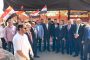 أمين حماة الوطن بسوهاج يتجول بمقار اللجان الانتخابية ويتواصل مع الناخبين