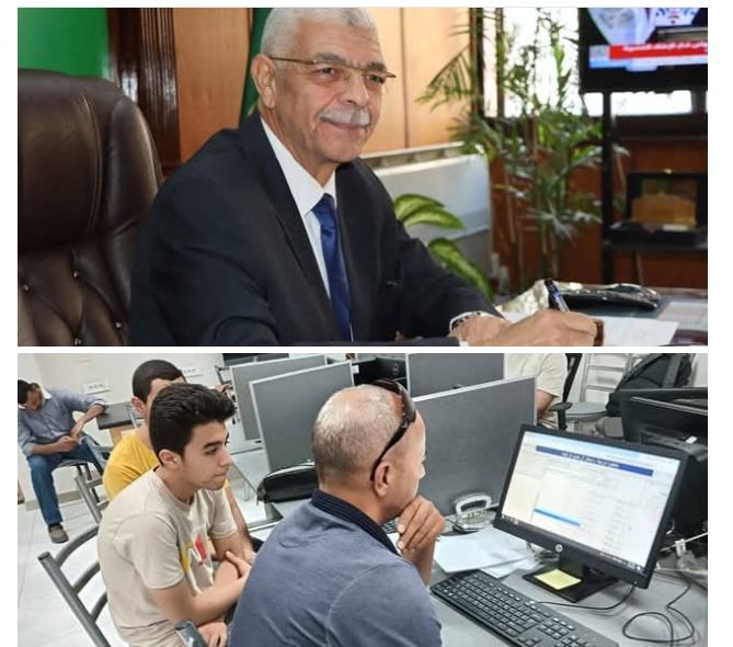 استمرار معامل تنسيق جامعة المنوفية في استقبال وتقديم الدعم لطلاب المرحلة الأولى من الثانوية العامة