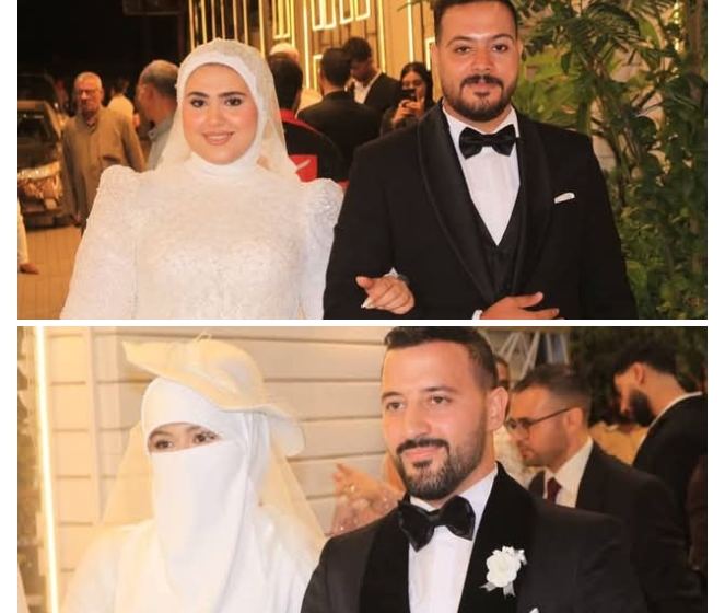 تهنئة خاصة لزفاف نجلى عمدة الاباظيه بالشرقية