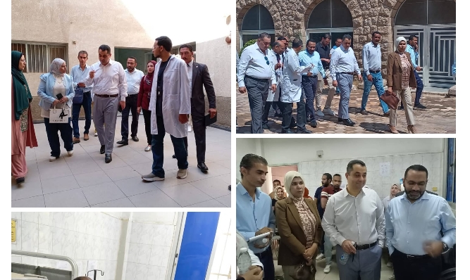 مساعد الوزير لشؤون مشروعات ومبادرات الصحة العامة يتفقد عدد من المنشآت الطبية بقنا