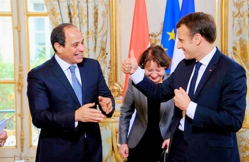 السيسى وماكرون يناقشان مؤتمر نيويورك لدعم حل الدولتين والاعتراف بدولة فلسطين