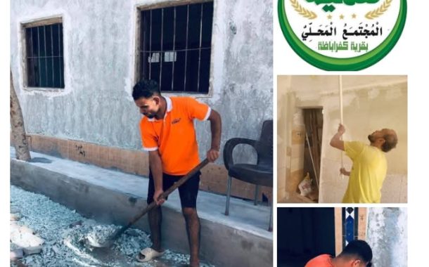 بالشباب احلال وتجديد بيت من بيوت الله بعد هجره اعوام بالشرقية