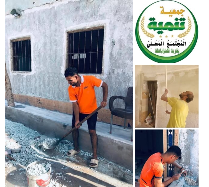 بالشباب احلال وتجديد بيت من بيوت الله بعد هجره اعوام بالشرقية