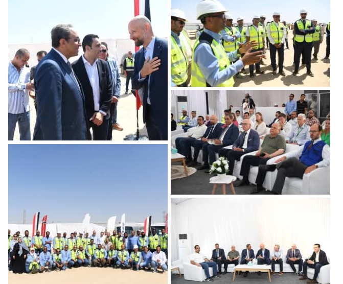 محافظ قنا والسفير النرويجي يتفقدان مشروع 