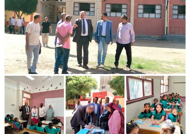 مفاجأة أربع مدارس في مرور ميداني بدشنا
