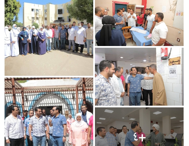 نائب محافظ قنا يتفقد مرافق خدمية وصحية بمركز الوقف