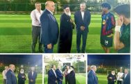 وكيل وزارة الشباب والرياضة بقنا يتفقد ملاعب نادي كنيسة البطرسية .