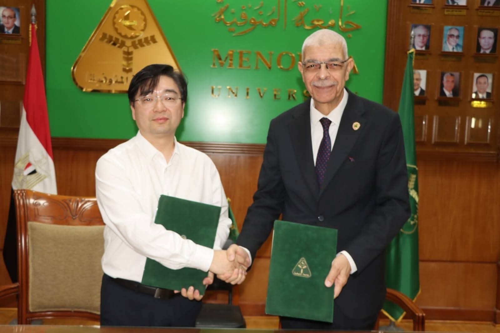 جامعة المنوفية توقّع بروتوكول تعاون مع جامعة تشيجيانج الطبية الصينية لتعزيز التعاون الأكاديمي والبحث العلمي وانطلاقة لشراكة دولية جديدة