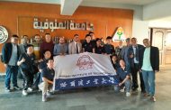 وفد جامعة HIT الصينية في زيارة لكلية الهندسة الإلكترونية بمنوف ، في جولة بحثية متقدمة …. تعاون علمي.