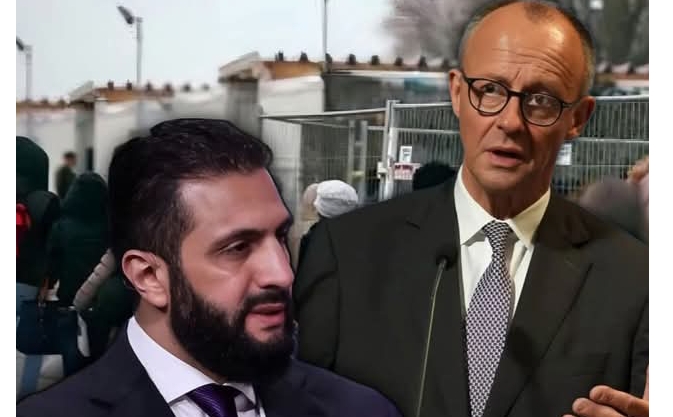 المستشار الألمانى يطالب بترحيل السوريين من بلاده