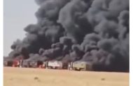 عاجل.طيران مجهول يفجر شحنة أسلحة مرسلة لميليشيات الدعم السريع فى السودان