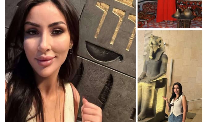 سكينة بوزيدي: من لم يزر الأهرامات والمتحف المصري لم يرَ الجمال الحقيقي