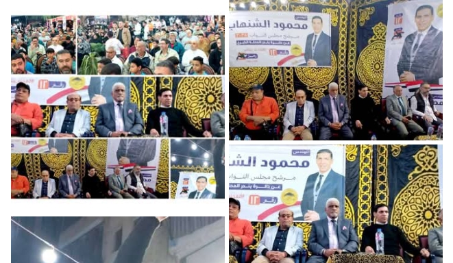 بحضور إيهاب مبروك ورضا إدريس وحسن عبدالفتاح.. نجوم الفن يدعمون محمود الشنهاب بالمحلة