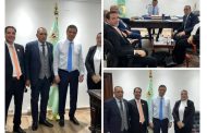 لقاء وزير الزراعة بأعضاء مجلس الشيوخ عن دائرة محافظة قنا لبحث حصص الأسمدة