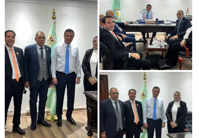 لقاء وزير الزراعة بأعضاء مجلس الشيوخ عن دائرة محافظة قنا لبحث حصص الأسمدة