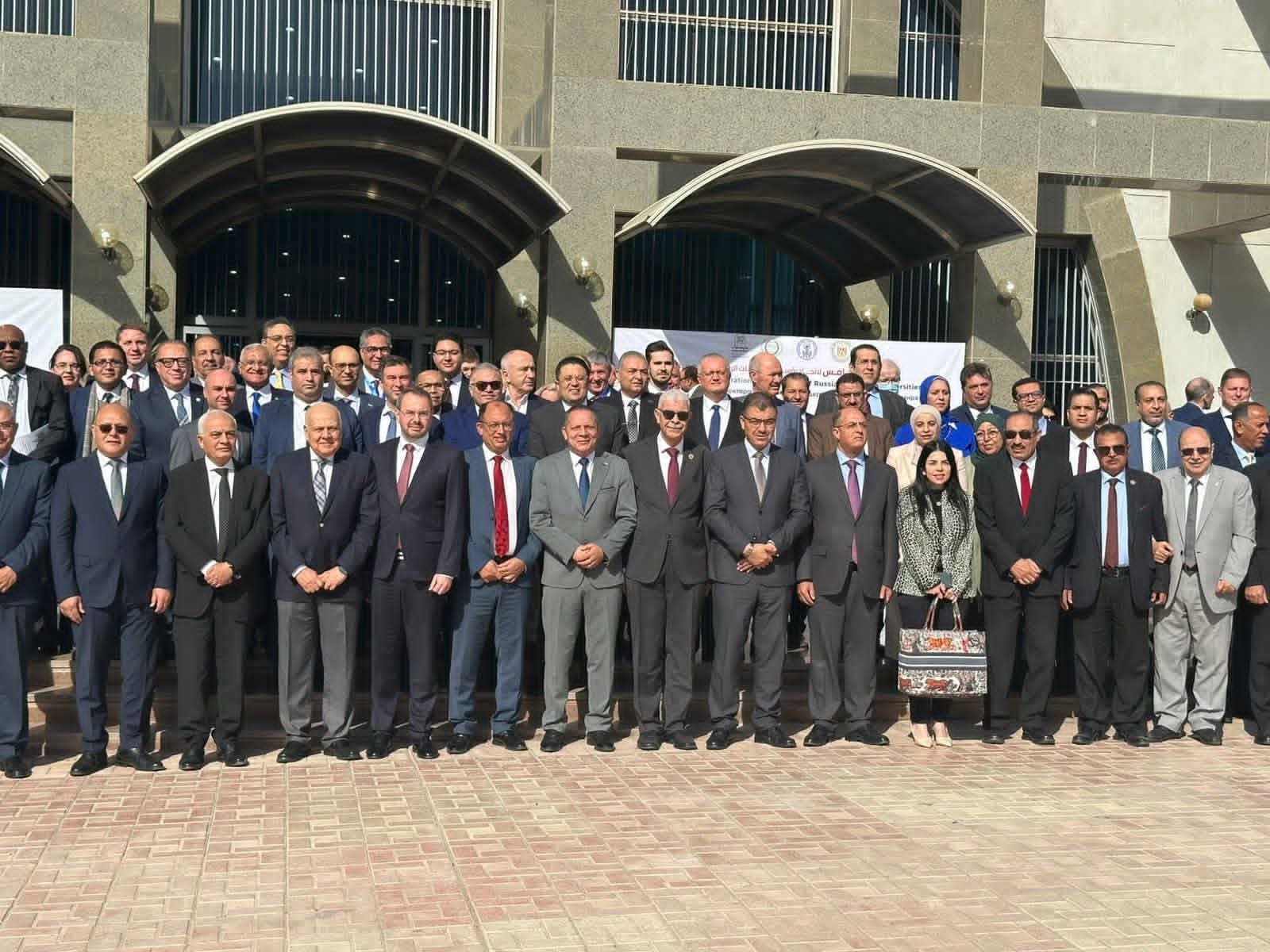 رئيس جامعة المنوفية يشهد فعاليات المنتدى الخامس لاتحاد رؤساء الجامعات الروسية والعربية لتعزيز الشراكات الدولية وعقد اتفاقيات تعاون مع الجامعات الروسية والعربية