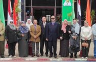 مدير مركز الجوده ونائبه فى زياره لكليه الاقتصاد المنزلى جامعه المنوفيه